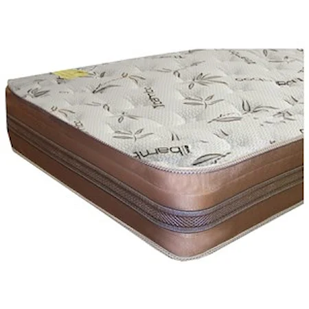 Full Two Sided Firm Mattress and 9" Wood Foundation